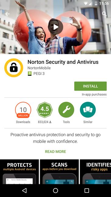 Norton Security and Antivirus for Android