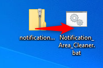 Extract the Notification Area Cleaner
