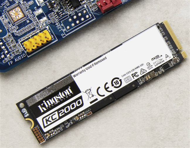 Kingston KC2000 NVMe PCIe SSD