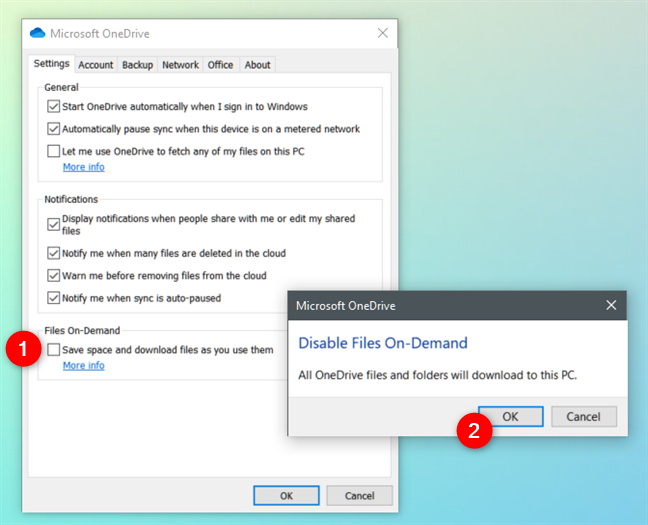 onedrive download all files locally