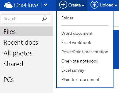 OneDrive, apps, programs, clients, versions
