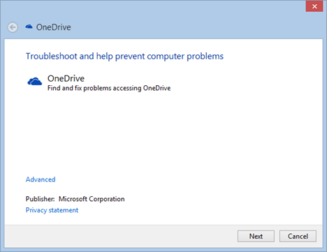 OneDrive, troubleshoot, problems, access, synchronize, files