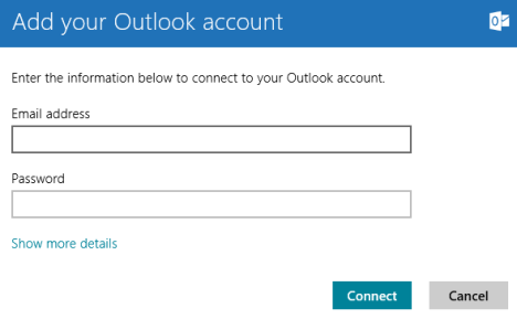 Windows 8 - Add POP3 to Outlook.com & Outlook to Mail