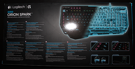 Logitech, G910, Orion Spark, keyboard, review, gaming