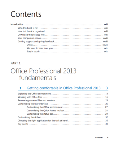 Microsoft Office Professional 2013 Step by Step