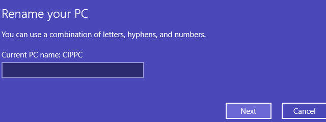 PC name