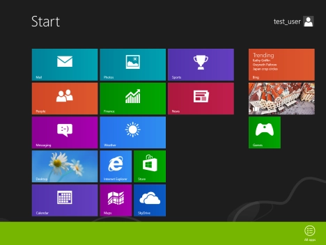 Windows 8 - All Apps