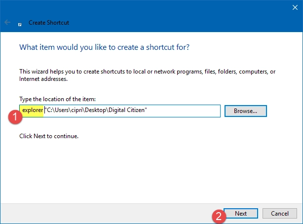 Windows, pin folder, taskbar