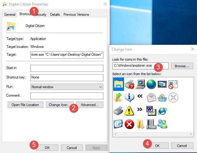 Windows, pin folder, taskbar