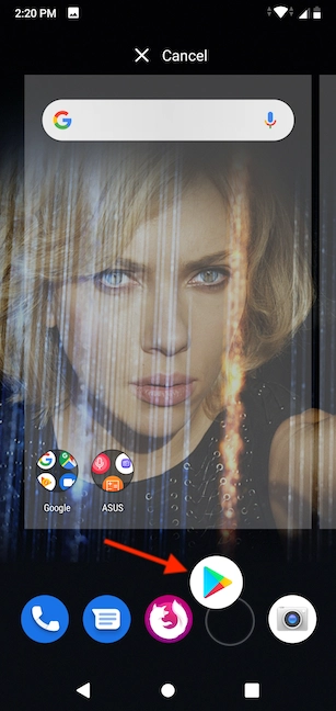 Drag and drop the app to an empty spot in your Favorites bar