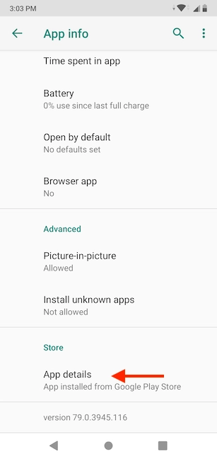 Access App details