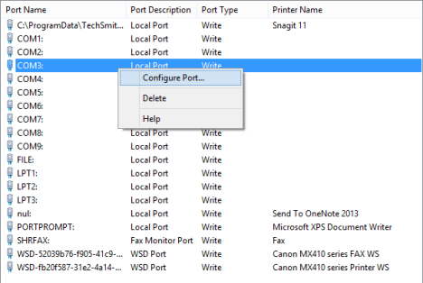 Print Management Console - Administrative Tools