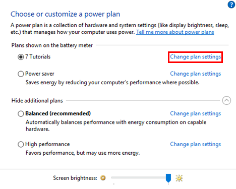 Power Plan, Create, Custom, Windows