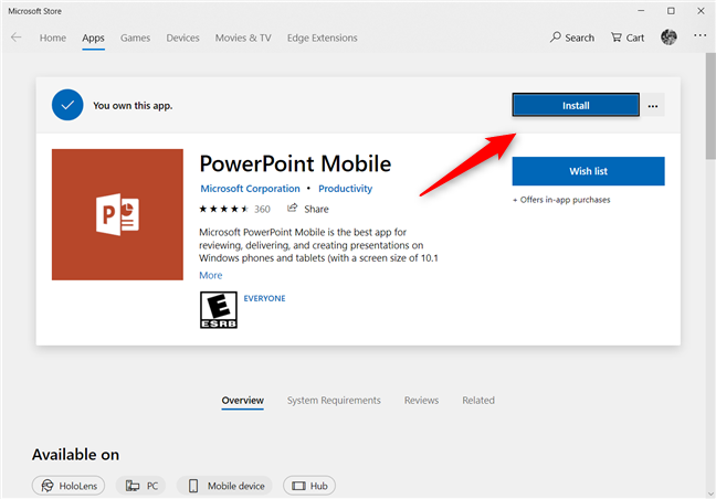 microsoft powerpoint free installer download