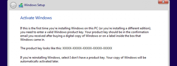 Windows product key