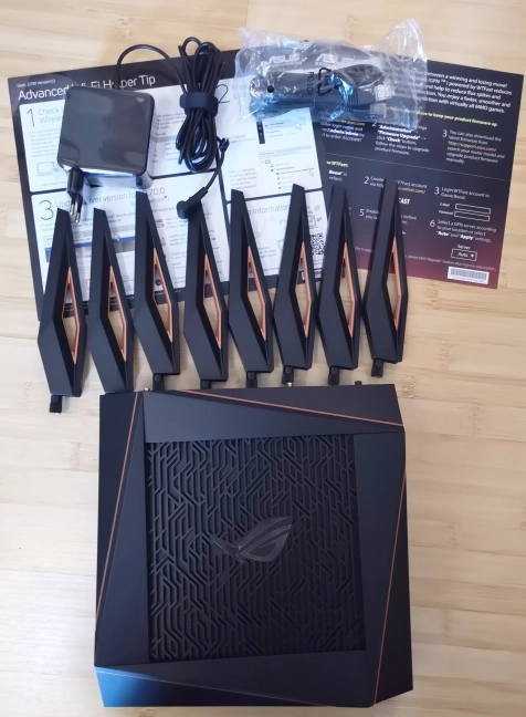 Unboxing the ASUS ROG Rapture GT-AX11000