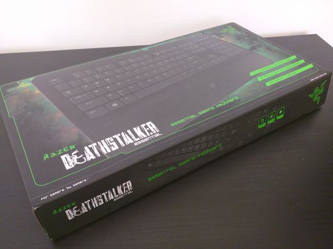 Razer DeathStalker Essential, gaming, keyboard, review