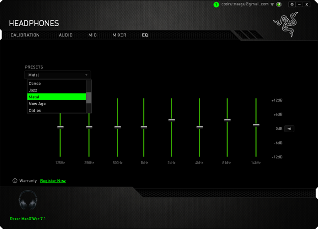 Razer ManO'War 7.1