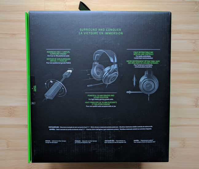 Razer ManO'War 7.1