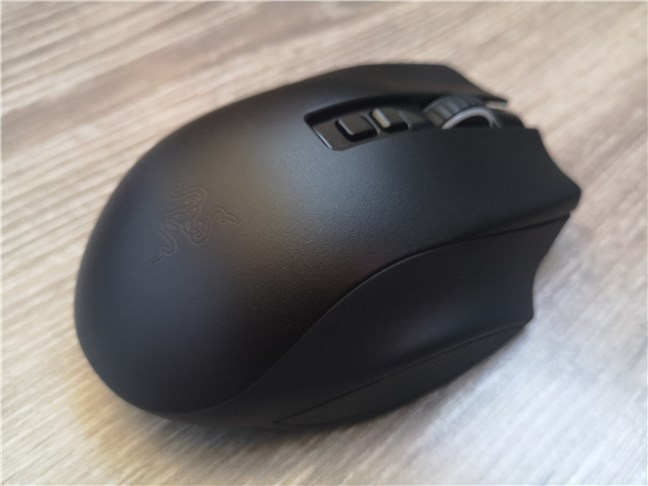 A view of the Razer Naga Pro