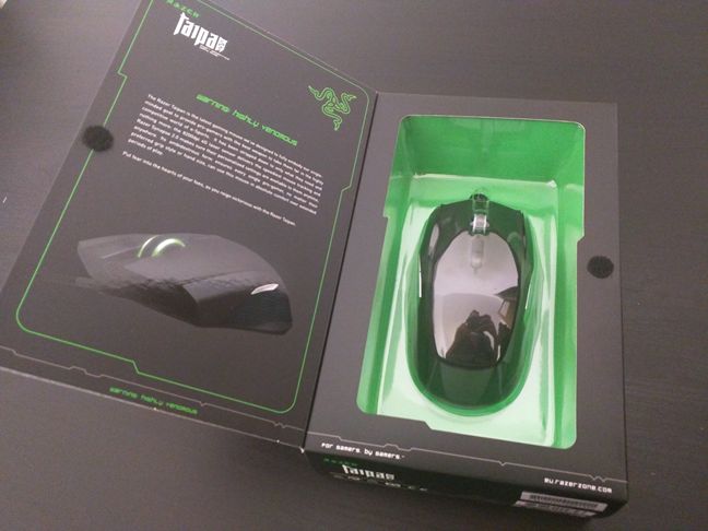 Razer Taipan, gaming, mouse, ambidextrous