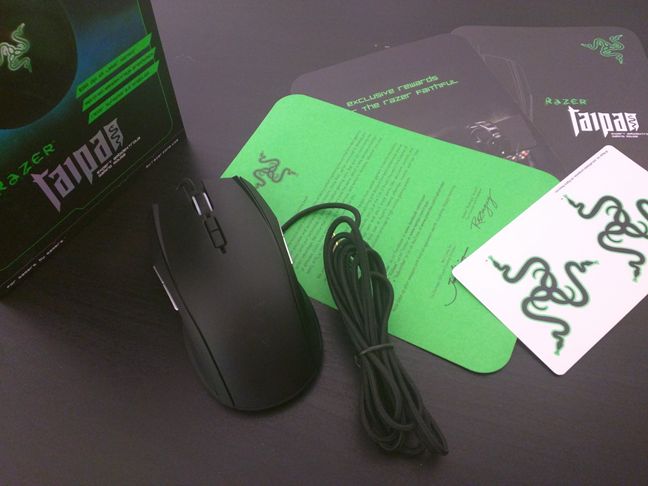 Razer Taipan, gaming, mouse, ambidextrous