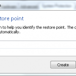 System Restore