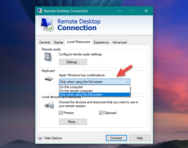 Windows, Remote, Desktop, Connection