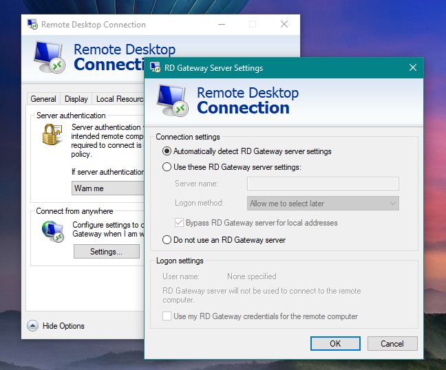 Windows, Remote, Desktop, Connection