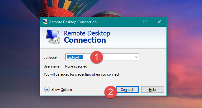 Windows, Remote, Desktop, Connection