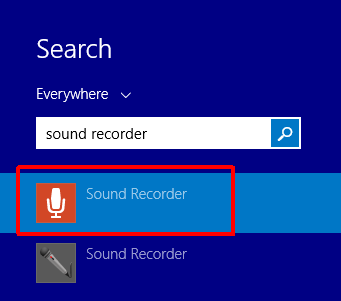 sound recorder, audio, Windows 8.1, app, edit, share