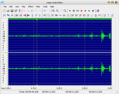 Sound Record, alternative, Leapic Audio Editor