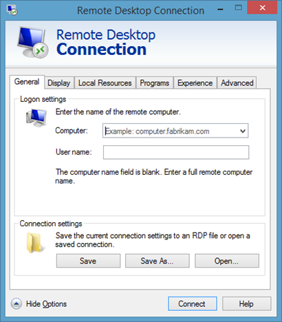 Windows Remote Assistance, Remote Desktop Connection