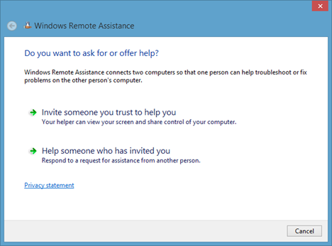 Windows Remote Assistance, Remote Desktop Connection