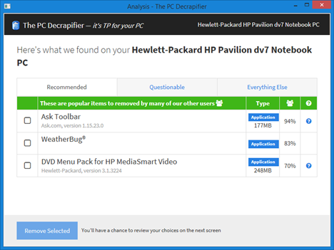 how to get icon for decrapifier how to get icon for decrapifier