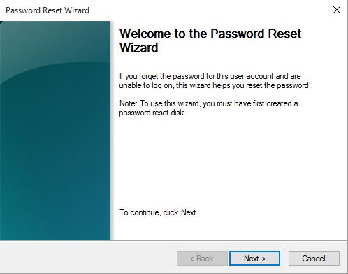 reset, local, user, account, password, Windows