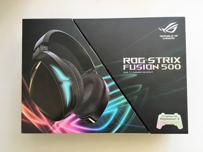 ASUS ROG Strix Fusion 500 RGB 7.1, gaming, headset