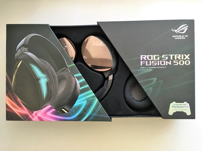 ASUS ROG Strix Fusion 500 RGB 7.1, gaming, headset