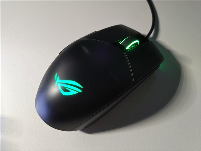 The ASUS ROG Strix Impact II mouse
