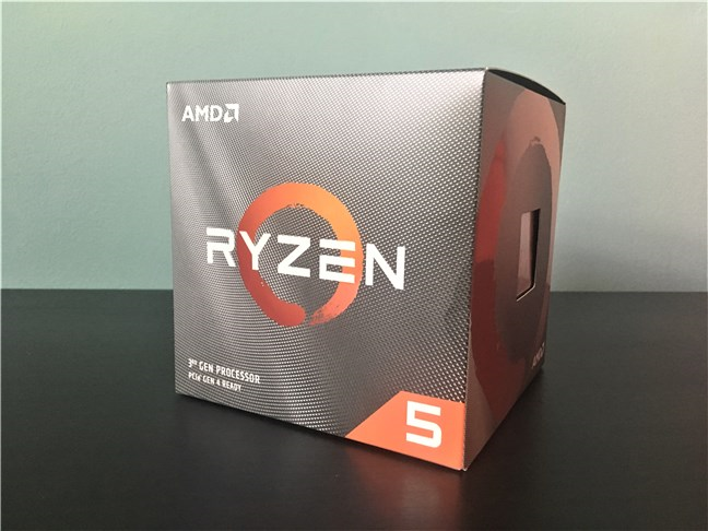 The package of the AMD Ryzen 5 3600X