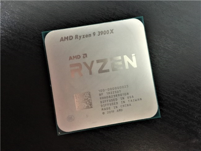 The AMD Ryzen 9 3900X processor