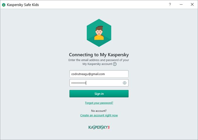 Kaspersky Safe Kids, Windows, parental controls