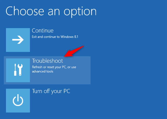 Troubleshooting Windows 8 or 8.1