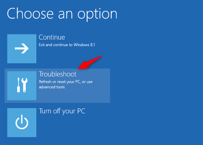 Troubleshooting Windows 8.1