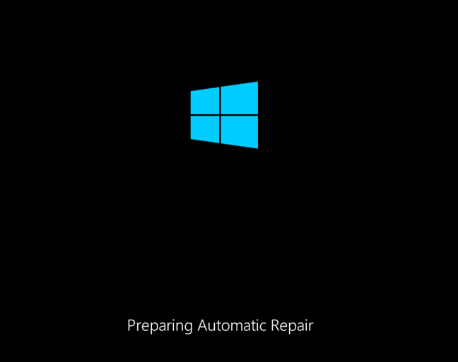 Preparing Automatic Windows 8.1 Repair