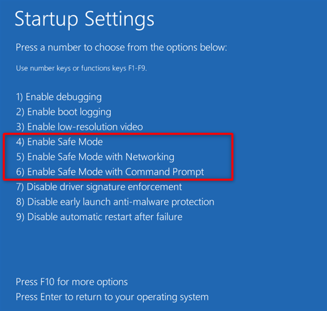 windows eleven fast in safe mode direction prompt