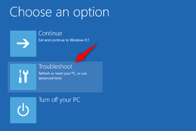 Troubleshooting Windows 8