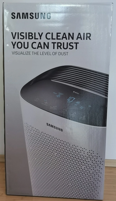 The packaging for Samsung AX60R5080WD