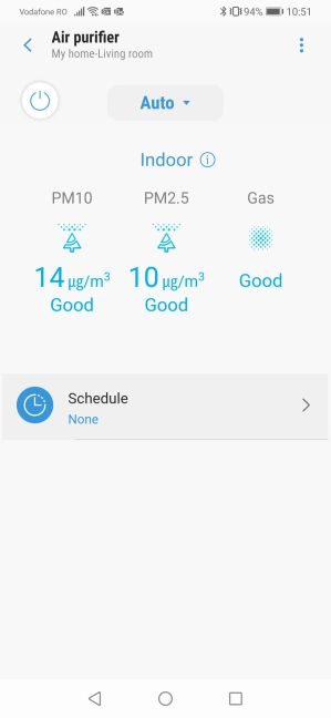 The SmartThings app shows live data from Samsung AX60R5080WD