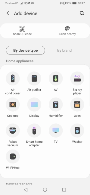 Adding Samsung AX60R5080WD to the SmartThings app